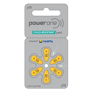 SIGNIA Battery POWERONE 6PK -CHILDPROOF