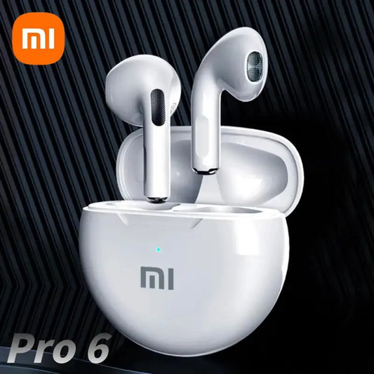 Original Mijia Xiaomi Air Pro 6 Wireless Bluetooth Headset TWS 5.0 Earphones Stereo Earbuds Waterproof Headphones HD Mic